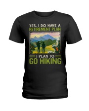 Hiking - Retirement Plan Ladies T-Shirt tile