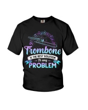 Trombone - Best Solution Youth T-Shirt tile