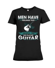 Men Have Feelings - Guitar Premium Fit Ladies Tee tile