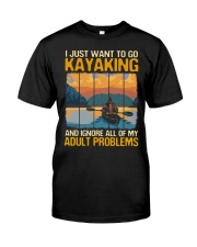 Kayaking - Adult problems Premium Fit Mens Tee tile