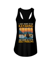Kayaking - Adult problems Ladies Flowy Tank tile