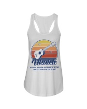 Coolest People On The Planet Ukulele Ladies Flowy Tank tile