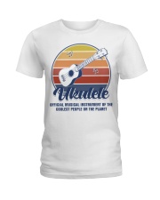 Coolest People On The Planet Ukulele Ladies T-Shirt tile