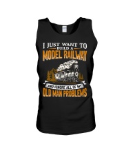 Model Railway - Old Man Problems Unisex Tank tile