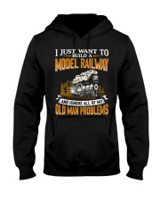 Model Railway - Old Man Problems Hooded Sweatshirt tile