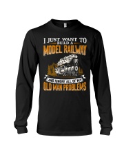 Model Railway - Old Man Problems Long Sleeve Tee tile