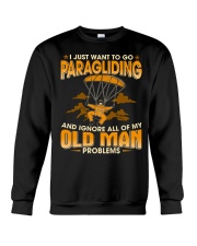 Paragliding - Old Man Problems Crewneck Sweatshirt tile