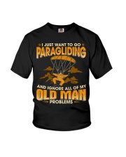 Paragliding - Old Man Problems Youth T-Shirt tile