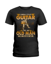 Guitar - Try To Keep Up Ladies T-Shirt tile