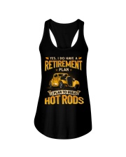 Retirement Plan Hot Rod Ladies Flowy Tank tile