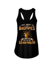 Bagpipes - Old Man Ladies Flowy Tank tile