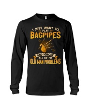 Bagpipes - Old Man Long Sleeve Tee tile