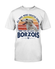 Dog Created Equal - Borzoi Premium Fit Mens Tee tile