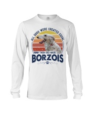 Dog Created Equal - Borzoi Long Sleeve Tee tile