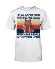 Frowned Upon - Accordion Classic T-Shirt front