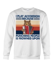Frowned Upon - Accordion Crewneck Sweatshirt tile