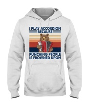 Frowned Upon - Accordion Hooded Sweatshirt tile