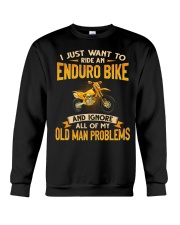 Enduro Bike - Old Man Crewneck Sweatshirt tile