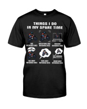 Spare Time - Motocross Bike Premium Fit Mens Tee tile