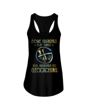 Geocaching - Grandpas Bingo Ladies Flowy Tank tile