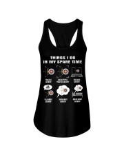 Spare Time Archery Ladies Flowy Tank tile