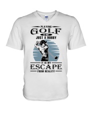 Not Just A Hobby - Golf V-Neck T-Shirt tile