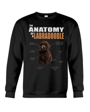 Dog Anatomy - Labradoodle Crewneck Sweatshirt tile