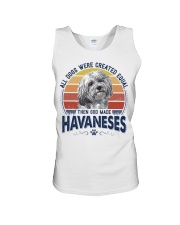 Dog Created Equal - Havanese Unisex Tank tile