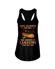 Canoeing - Grandpas Take Naps Ladies Flowy Tank tile
