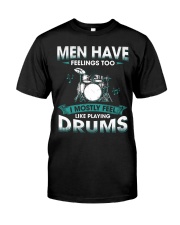 Men Have Feelings - Drums Premium Fit Mens Tee tile