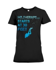 My Therapy 30 Feet Premium Fit Ladies Tee tile
