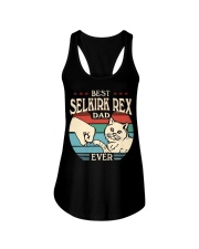 Best Dad Ever - Selkirk Rex Ladies Flowy Tank tile