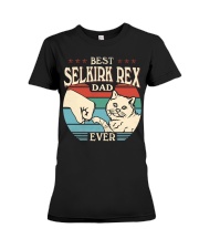 Best Dad Ever - Selkirk Rex Premium Fit Ladies Tee tile