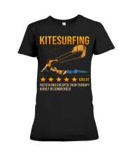 Kitesurfing - Highly Recommend Premium Fit Ladies Tee tile
