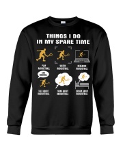 Spare Time - Racquetball Crewneck Sweatshirt tile