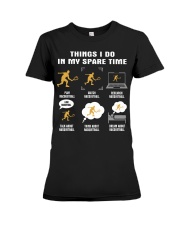 Spare Time - Racquetball Premium Fit Ladies Tee tile