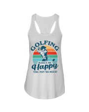 Make Me Happy - Golf Ladies Flowy Tank tile