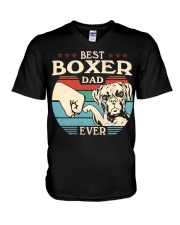 Best Dad Ever - Boxer V-Neck T-Shirt tile