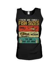 Fishing - Three Fish Sizes Unisex Tank tile
