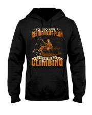 Climbing - Retirement Plan Hooded Sweatshirt tile