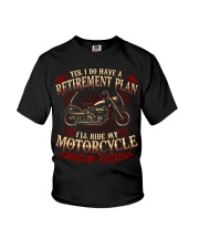 Biker - Retirement Plan Youth T-Shirt tile