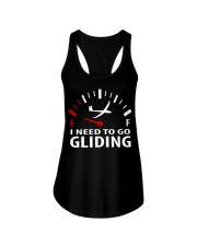 I Need To - Gliding Ladies Flowy Tank tile