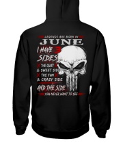 3 SIDE NEW 6 Hooded Sweatshirt back