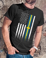 Country - Sweden Classic T-Shirt lifestyle-mens-crewneck-front-4