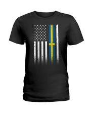 Country - Sweden Ladies T-Shirt thumbnail