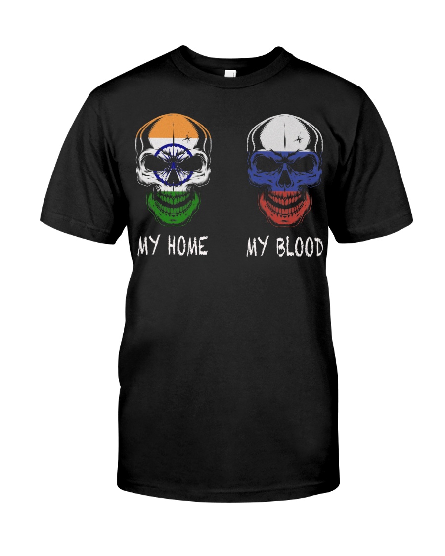 My Home India - Russia Classic T-Shirt