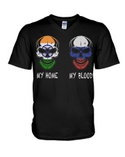 My Home India - Russia V-Neck T-Shirt thumbnail