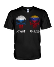 Home Russia - Blood Venezuela V-Neck T-Shirt thumbnail