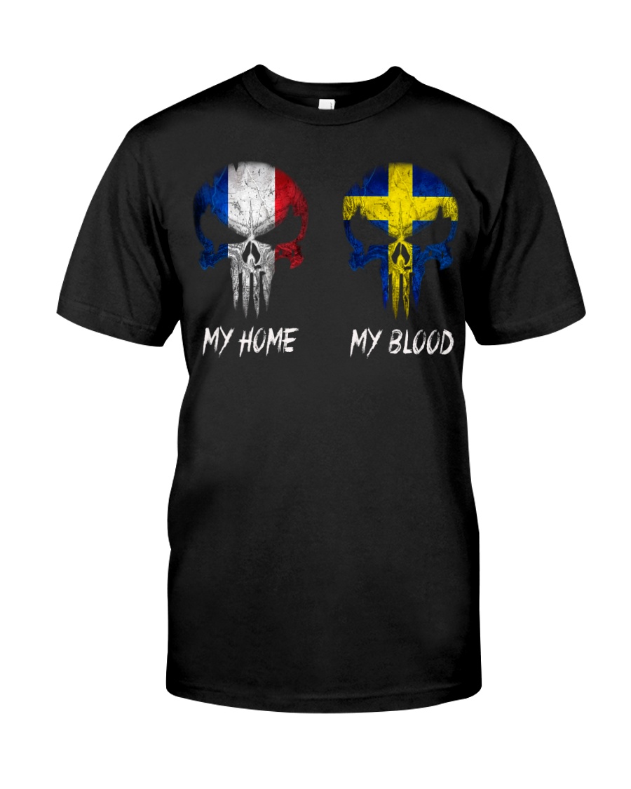 Home France - Blood Sweden Classic T-Shirt