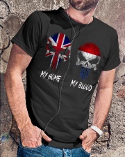 Home United Kingdom - Blood Netherlands Classic T-Shirt lifestyle-mens-crewneck-front-4